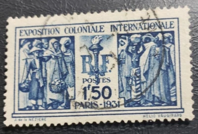 Stamp Europe France Colonial Exposition Issue 1931 French Colonials - Image 1 of 2