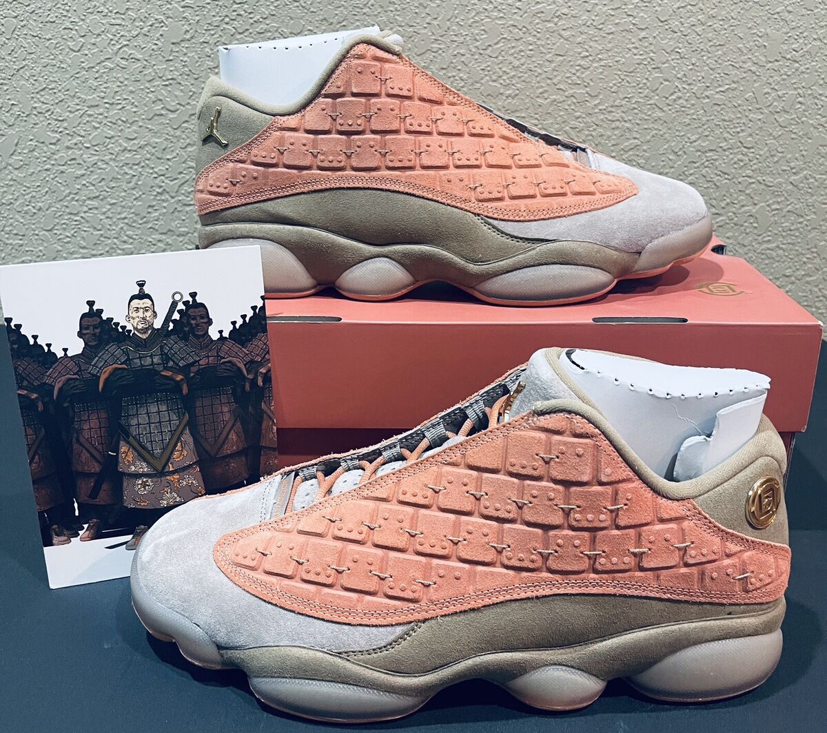 CLOT x Air Jordan 13 Retro NRG Low Terracotta for Sale CLOT x Air Jordan 13 Retro NRG Low Terracotta for Sale