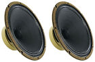 (2) Celestion G12m-65 Creamback 12" 65W Guitar Speakers 8 Ohm W/ Ceramic Magnets