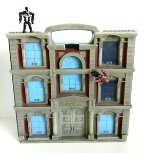 Mega Bloks Marvel City Bank Carry Case 2004 Spider-Man & Venom - Rare - Imagen 1 de 6