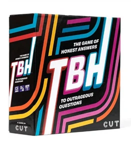NEW TBH THE GAME OF HONEST ANSWERS TO OUTRAGEOUS QUESTIONS 3-8 PLAYERS AGES 14+ - Picture 1 of 4