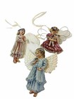 Heaven's Little Angels Porcelain 5”Ornaments Bradford Exchange Set Of 3