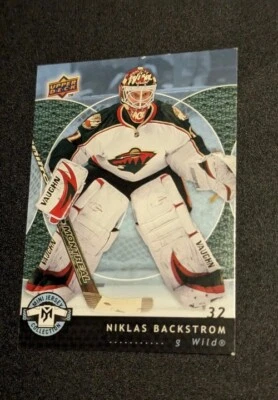 2007-08 UD Mini Jersey Collection #48 Niklas Backstrom - Image 1 of 2