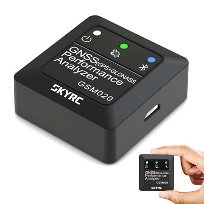 SKYRC GNSS GSM020 Performance Analyzer For RC Helicopter Max Speed Toys USA Y1H7 - Image 1 of 4