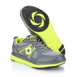 Rotasole Men's 7 Court Tennis Shoes Training Trainer Rotating Sole Grey/Green - Picture 1 of 9