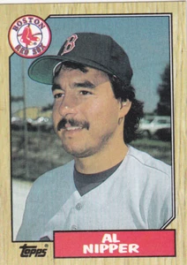 1987 TOPPS..AL NIPPER..CARD # 617..RED SOX..FREE COMBINED SHIPPING - Bild 1 von 1