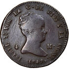 [#130248] Coin, Spain, Isabel Ii, 4 Maravedis, 1849, Segovia, F, Copper, Km:530.