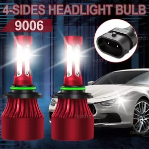 9006 LED Headlight Super Bright Bulb Kit 6000K White 330000LM HIGH BEAM Foglight - Picture 1 of 11