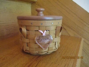 Longaberger Jewelry Box & Pouch Horizon of Hope Basket Set *shipping included!* - Picture 1 of 14