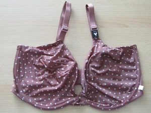 Victoria's Secret Sexy Tee Unlined Demi Bra - 36 DDD - Brown Small Dots - Picture 1 of 8
