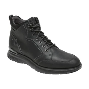 Mens Rockport Total Motion Sport Waterproof Boot - Black Leather, Size 9 [CI6327 - Picture 1 of 4