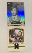 Apple Computers Founders Steve Jobs Steve Wozniak Trading Cards Foil Parallel