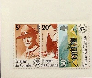 TRISTAN DA CUNHA Sc 314-16 NH ISSUE OF 1982 - SCOUTS - (SC1) - Picture 1 of 1