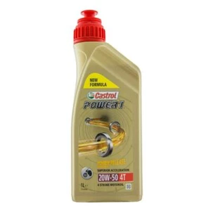 CASTROL 14310000 1L OLIO MOTORE 4 TEMPI POWER 1 4T 20W-50 - Picture 1 of 3