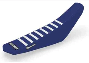 Cubierta de asiento Enjoy Manufacturing Husqvarna TC 65 2024 - 2025 LOGOTIPO AZUL/BLANCO - Imagen 1 de 1