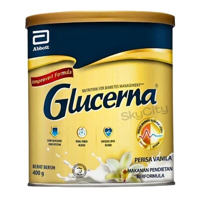 Leche en polvo para diabéticos Glucerna Triple Care vainilla 400 g Foto 1 de 4