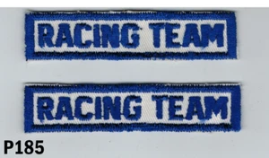 Racing Team sew on patches from the 60's 2pc vintage Rat Rod KooL Hot Rod - Picture 1 of 1