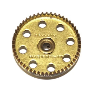 Meccano Teil 28 Contrate Gear 50 Zähne Original - Bild 1 von 1