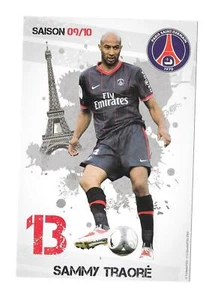 Karte Paris Saint Germain 2009/10 - Sammy Traoré - Bild 1 von 1