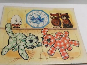 1950’s Bob Bindig, Humpty Dumpty, Tuco Workshops 9x11” Complete Kid’s Puzzle - Picture 1 of 3