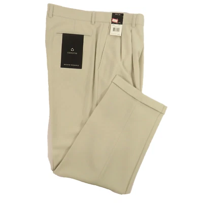 Брюки мужские Claiborne Essentials 35x32 бежевые НОВЫЕ! - Изображение 1 из 4