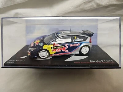 771X IXO Citroën C4 WRC Red Bull #8 Rallye Suède 2010 Raïkkönen 1:43 + Boite - Photo 1/4