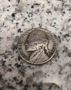 1942 Jefferson Nickel - No Mint Mark. Rare Silver Coin. Five Cent Piece.  - Picture 1 of 5