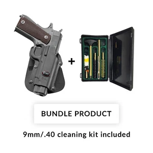 **BUNDLE** Fobus C-21 belt retention holster for browning hi-power, kahr mk9 - Picture 1 of 10