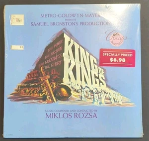 King Of Kings Motion Picture Sound Track NEW Miklos Rozsa LP Vinyl Record Album - Imagen 1 de 2