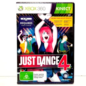 Just Dance 4 Xbox 360 New Sealed Rare Kinect Dancing Game 40 Hit Tracks - Picture 1 of 9