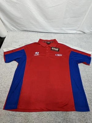 Polo Petty Enterprises Billy Elliot Chase Authentics para hombre 2XL NUEVO CON ETIQUETAS rojo y azul Foto 1 de 4