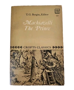 The Prince-Machiavelli-pbk-TG Begin Editor-Crofts Classics-1947 - Bild 1 von 12