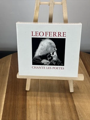 Léo Ferré : Chante Les Poetes Box Set 2 CD's 1996 Top Quality Free UK Shipping - Image 1 of 4