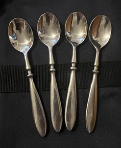 Lot of FOUR 6.5" Teaspoons - Cambridge TOWNHOUSE SATIN 18/10 Stainless (China) - Picture 1 of 3