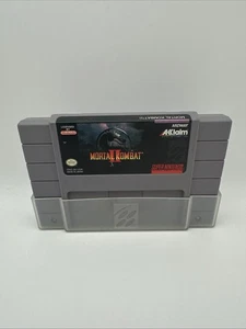 Mortal Kombat 2 II Super Nintendo SNES Tested Working Authentic - Picture 1 of 6