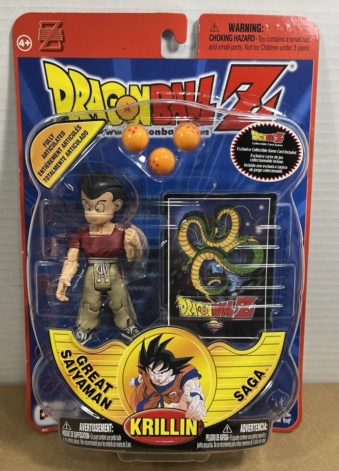 Dragonball Z Great Saiyaman Saga Krillin Factory 2002 IRWIN Toys