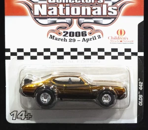 Hot Wheels Olds 442 2006 6th Collectors Nationals Convention Charity Car 1/3000 - Picture 1 of 4