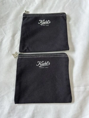 Kiehl's Black Toiletry Bag Set of 2 - Image 1 of 4