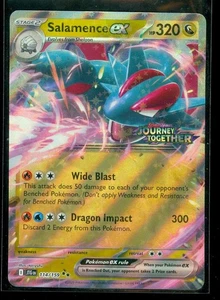 Pokemon Salamence EX 114/159 Journey Together Ultra Rare Holo - Stamped Promo - Bild 1 von 1