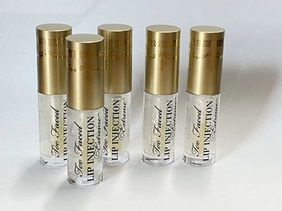 8 peças Too Faced Lip Injection Extreme 0,05 Oz Lip Plumper Instantâneo Novo Sem Caixa  - Imagem 1 de 3
