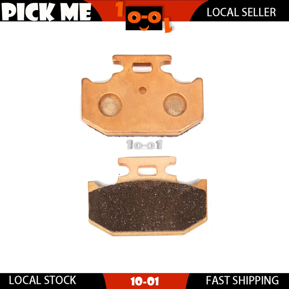 Pastillas de freno traseras sinterizadas para Kawasaki KDX 200 1989-1994 1995 1996 1997 1998 1999 Foto 1 de 1