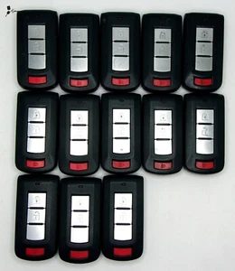 Lotx13 OEM Mitsubishi Outlander Mirage Smart Key Remotes TESTED OUC644M-KEY-N - Picture 1 of 2