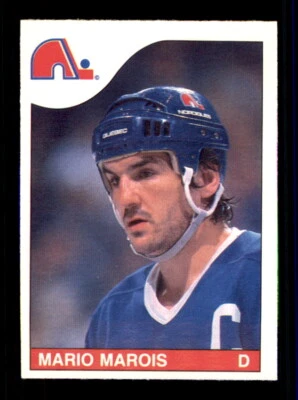 1985-86 O-Pee-Chee #194 Mario Marois - Crease Free - Image 1 of 2