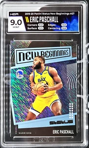 2019-20 Status Eric Paschall RC New Beginnings HGA 9 Mint Villanova, Warriors! - Picture 1 of 2