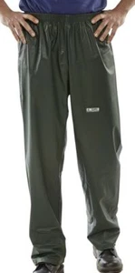 Brecon - olivgrüne allwetterfeste atmungsaktive Stoffhose - 4XL - Bild 1 von 1