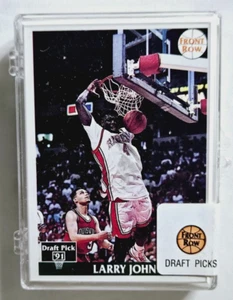 1991 Front Row Basketball Draft Picks Sealed Card Set W/ Larry Johnson Rookie RC - Picture 1 of 2