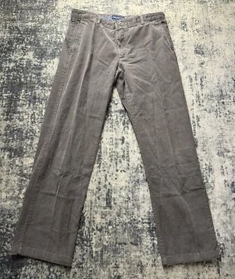 Pantalones Pantalón Izod Jeans Pana, 34x32 Gris Oscuro. Soft Retro Clean T7 Foto 1 de 4