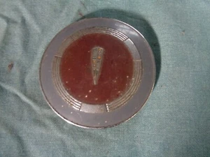 1940 DeSoto S7 Steering Wheel Horn Button Center Cap Emblem Insert - Picture 1 of 2