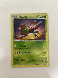 Yanma 6/114 Reverse Holo X&Y Steam Siege Pokemon TCG Card Free Shipping - Picture 1 of 2