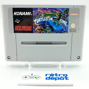 Teenage Mutant Hero Turtles IV 4 Turtles In Time / Super Nintendo SNES PAL FAH - Bild 1 von 5
